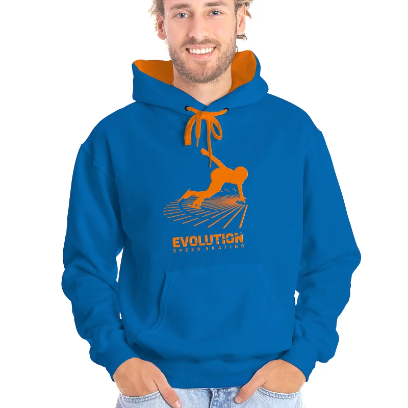 Evolution Speed Skating Kapucnis pulóver