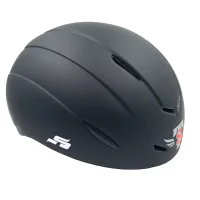 Skate-Tec 013 Pro Gyorskorcsolyás bukósisak – S-M, Matt Fekete