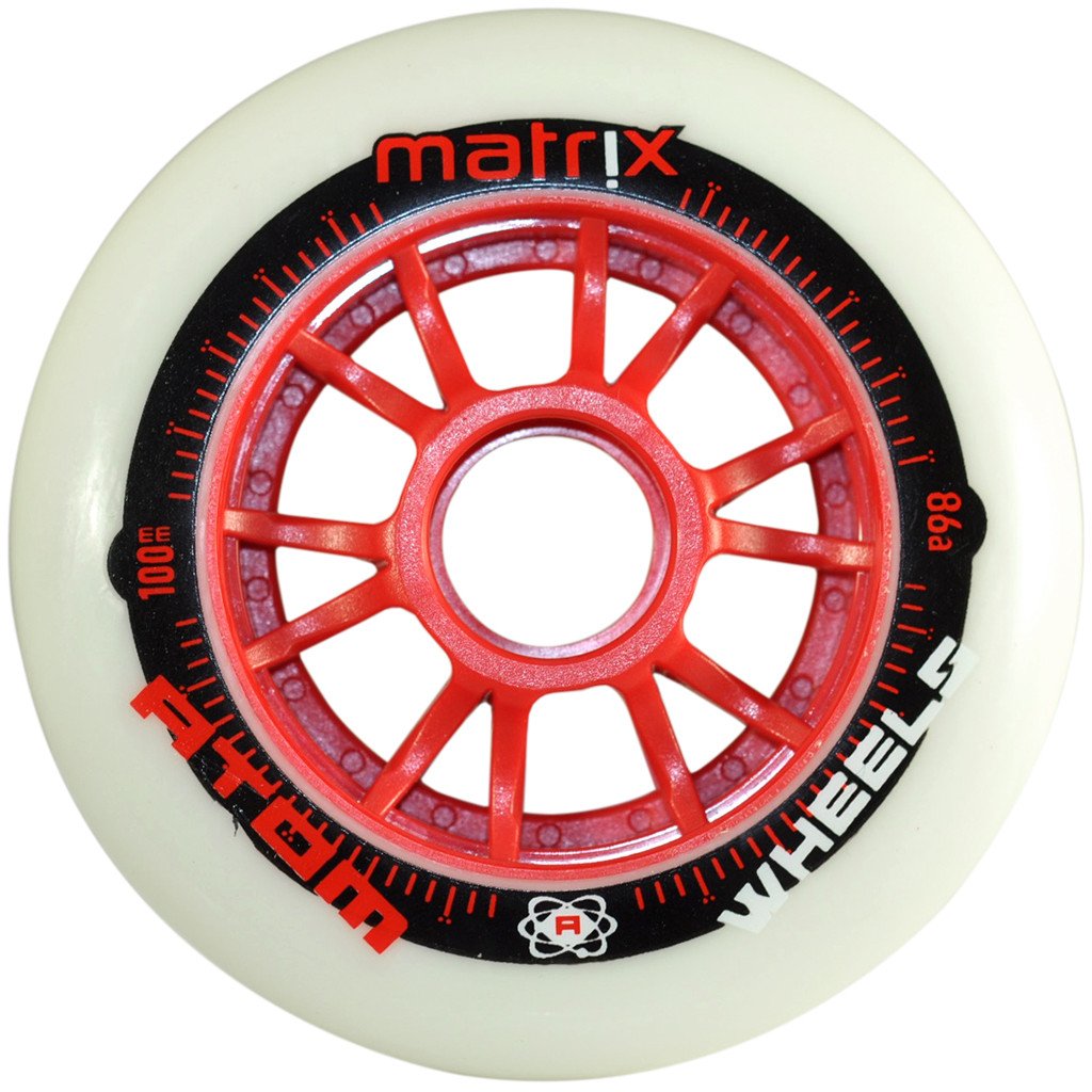 Atom Matrix Görkorcsolya kerék – 80 mm, Piros